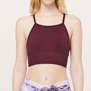 Lululemon Ebb to street bra long line